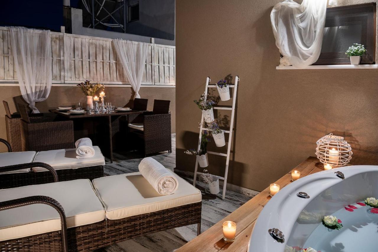 Castello Luxury Residence With Private Jacuzzi Chania  Exterior photo